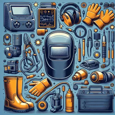 tipos de equipamentos para soldas